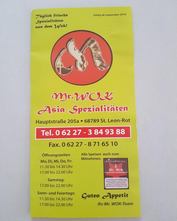 Mr. Wok - Asia Spezialitaten